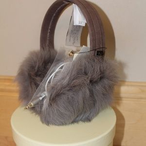 UGG TOSCANA‎ FUR TECH WIRED EARMUFFS NEW WITH TAGS!
